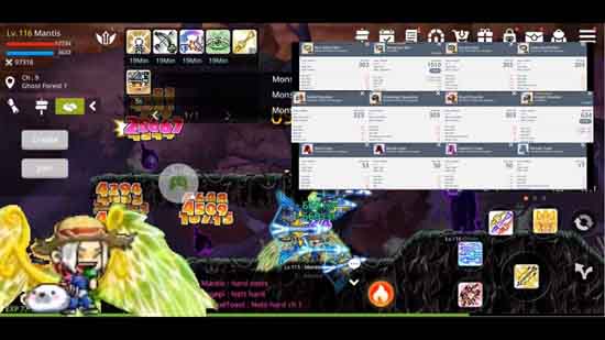 Knight in the MapleStory M Knight in the MapleStory M